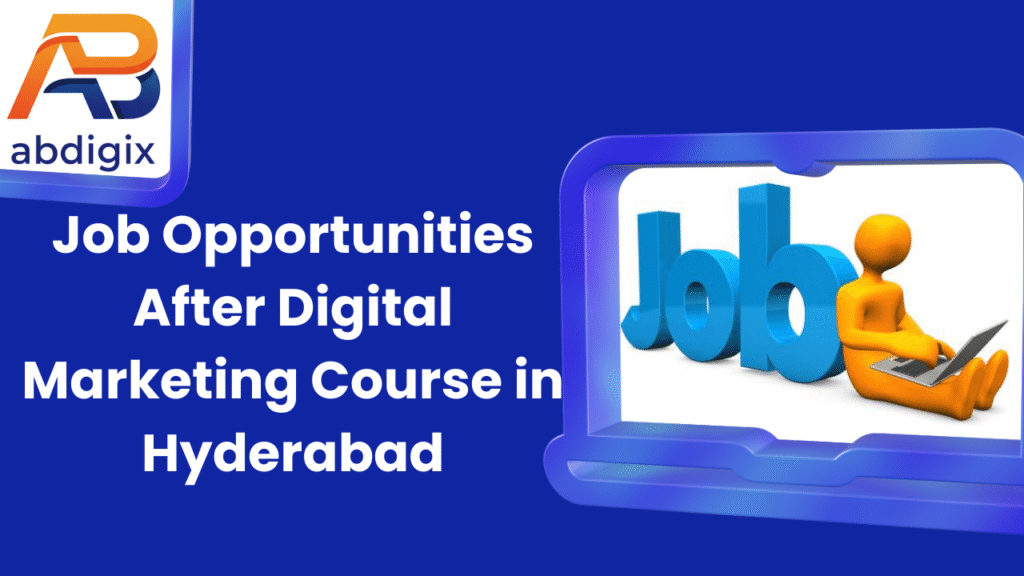Job oppurtunities in Digital Marketing