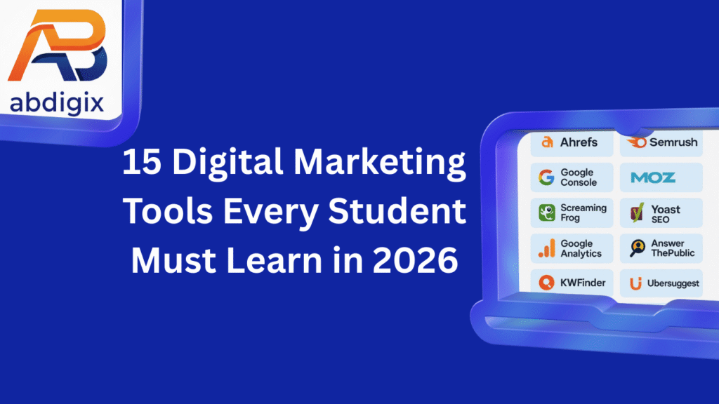 Digital Marketing Tools for Students in 2026